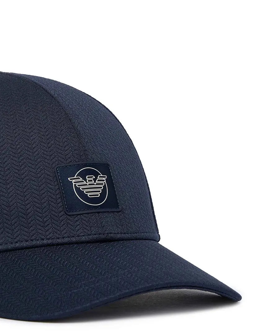 Emporio Armani Satin Label Men Baseball Cap