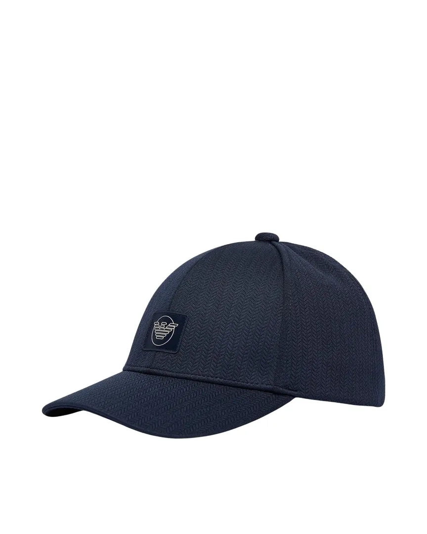 Emporio Armani Satin Label Men Baseball Cap