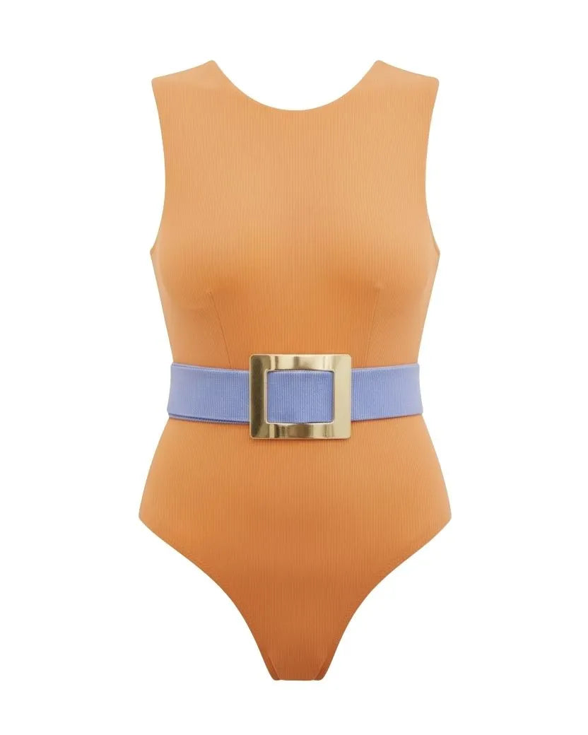 Lily&Rose One Piece Orange Swimsuit