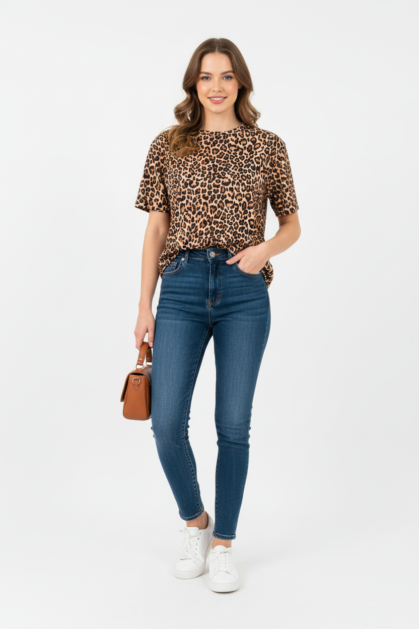 Flavia Valentini Leopard T-Shirt