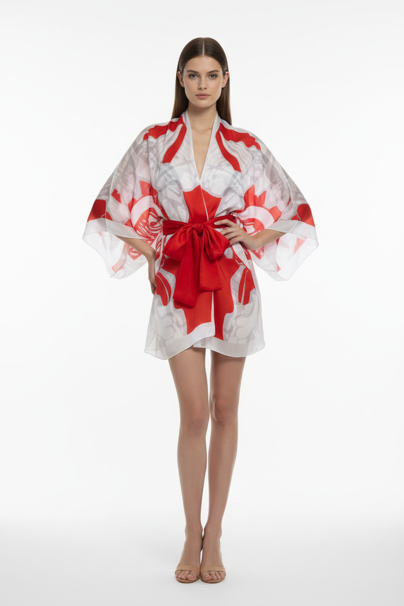 HATEIA Tunic red TORNADO