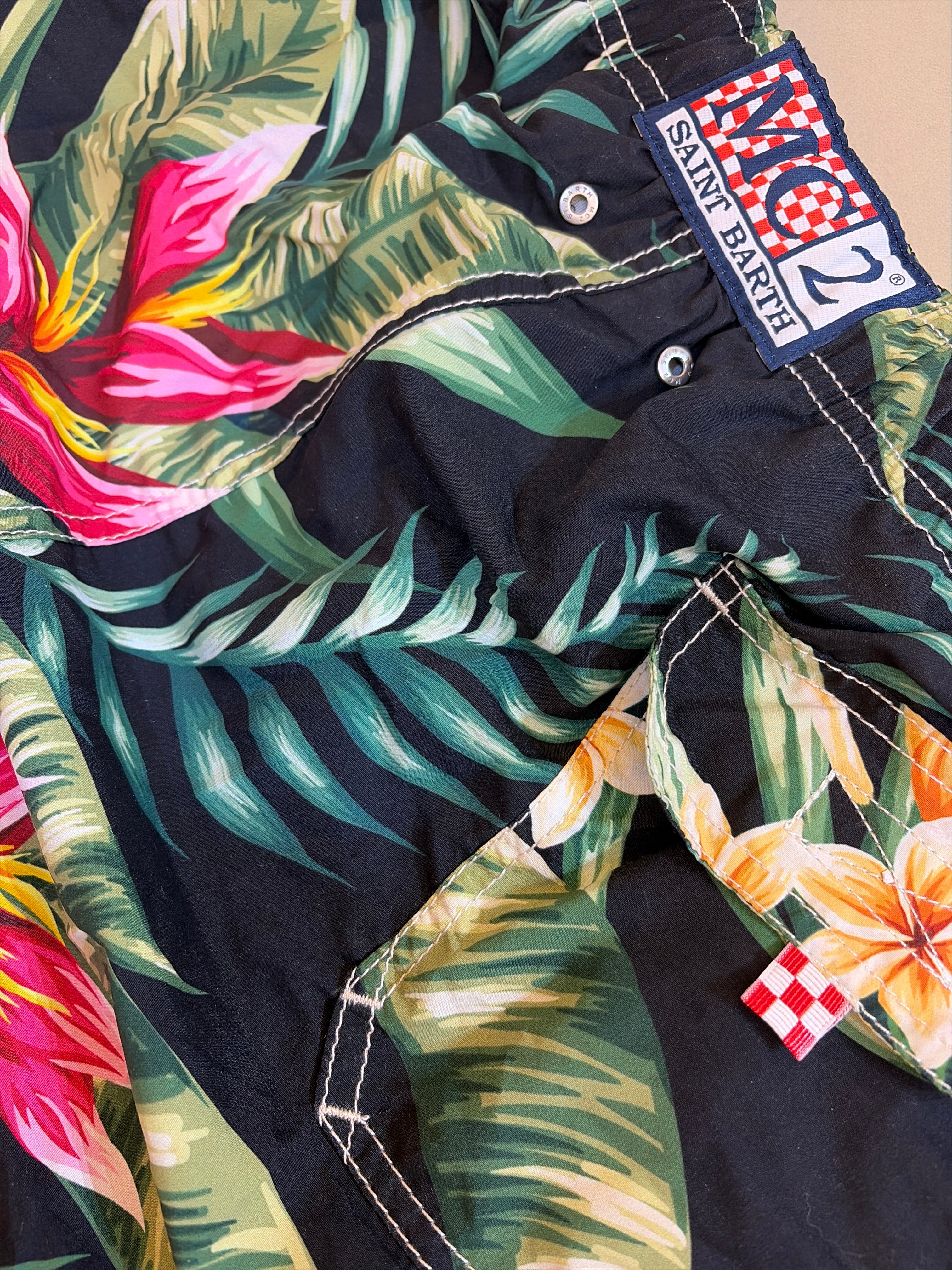 MC2 Saint Barth Shorts Wild Lily