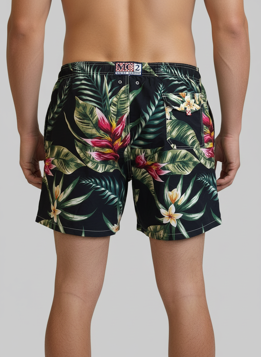MC2 Saint Barth Parrot Men Swim Shorts