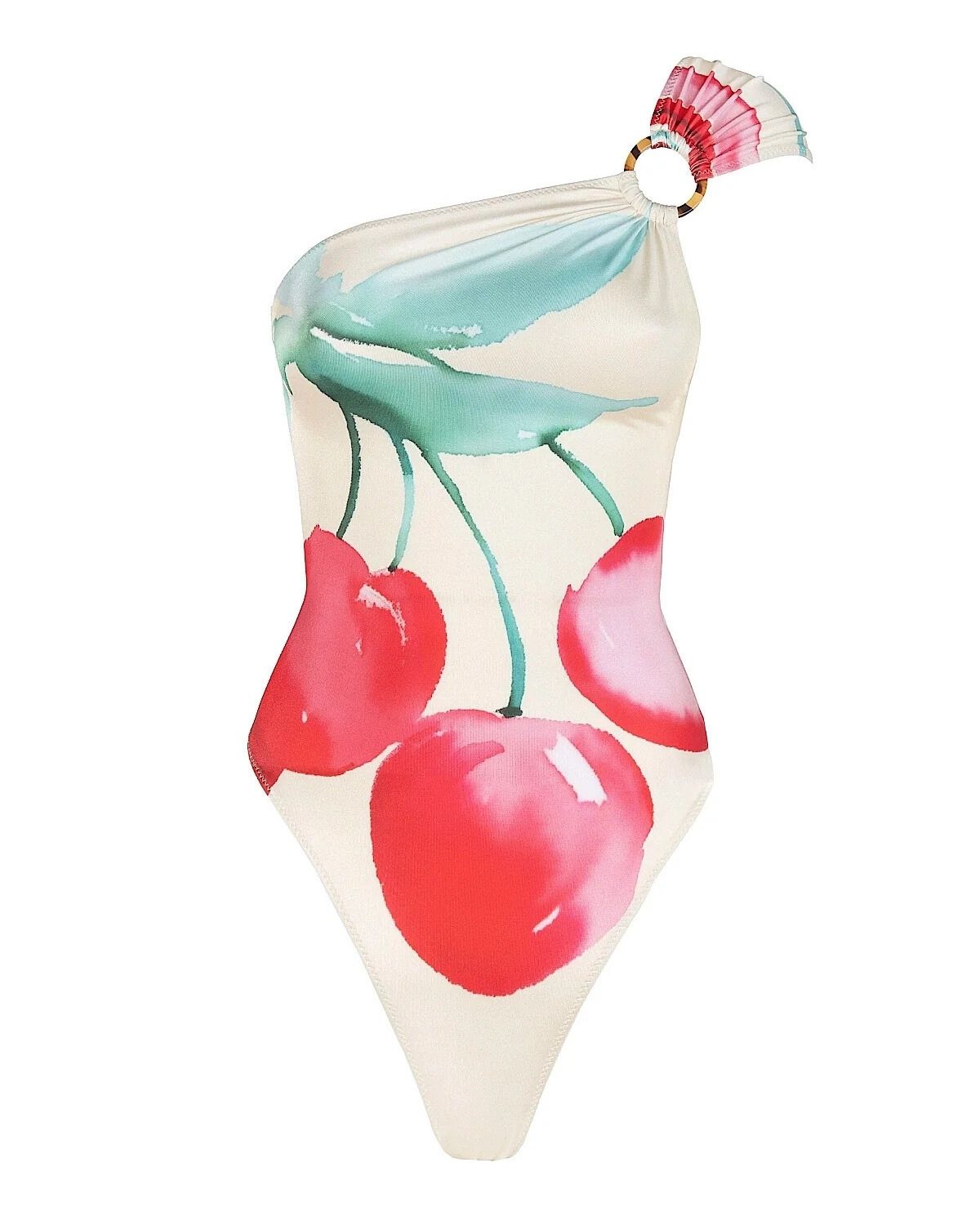 Isabel Beachwear One Shoulder One Piece Swimsuit