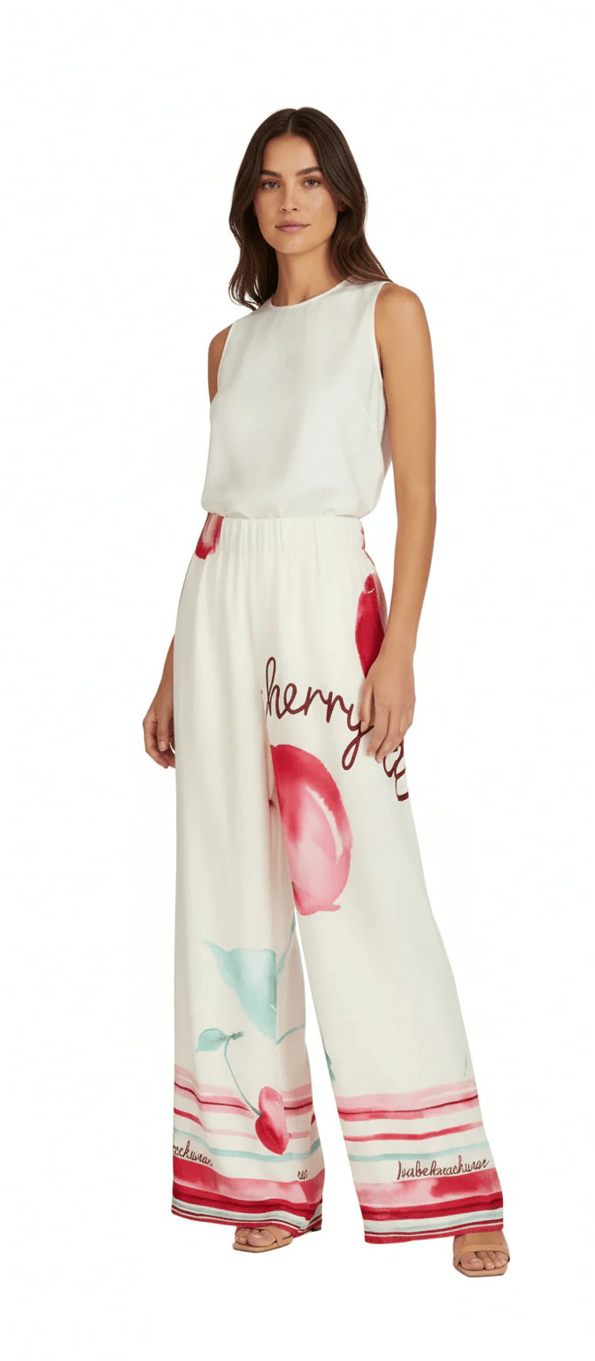 Isabel Beachwear Tall Linen Pants Women