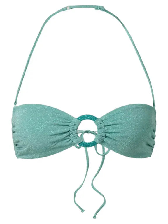 MC2 Saint Barth Kendra Bandeau Bikini Top - Emerald