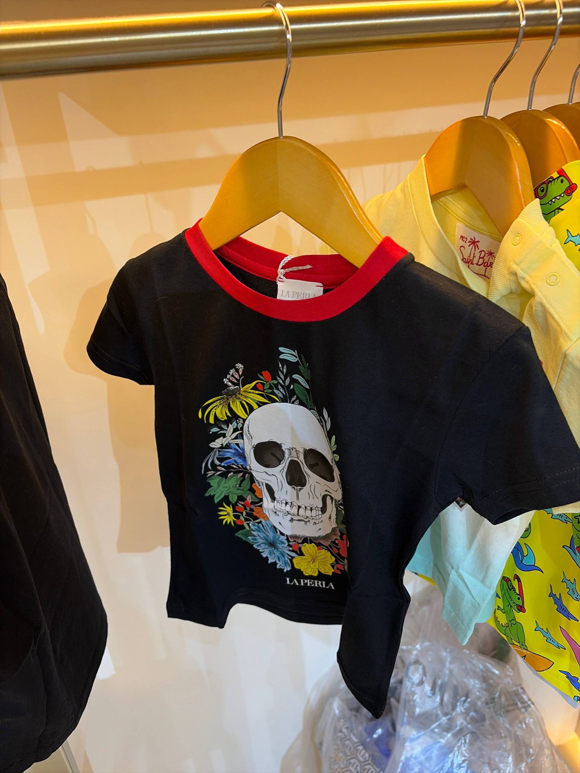 La Perla T-Shirt Black Skull