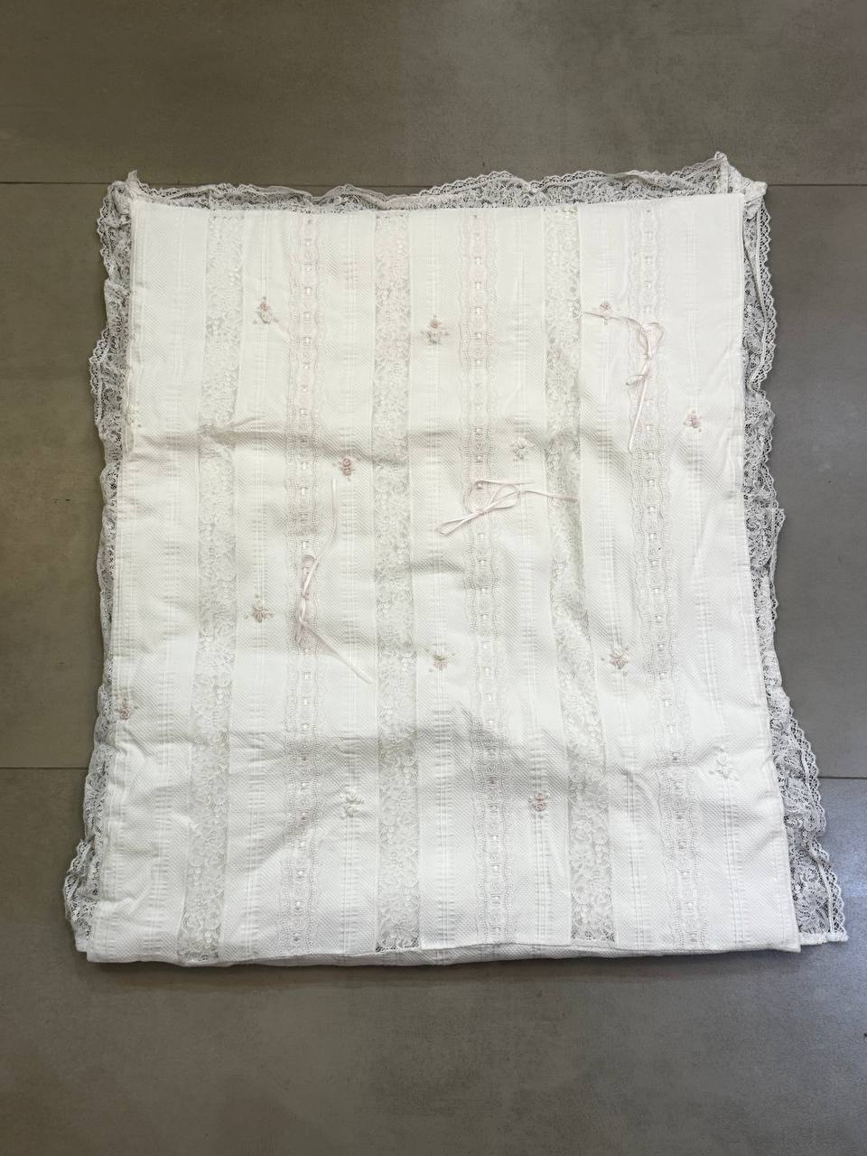 Ladia Blanket for Newborn White