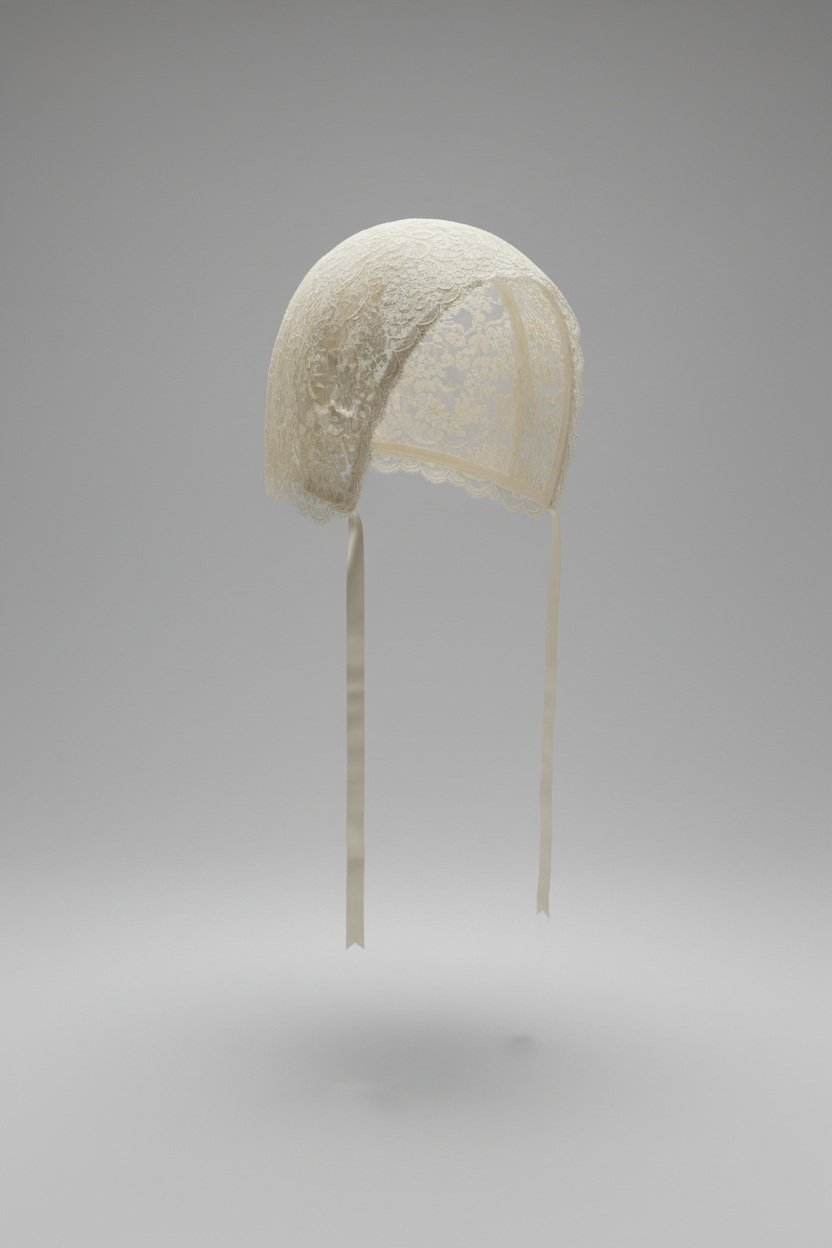 Ladia Milk Lace Baby Hat