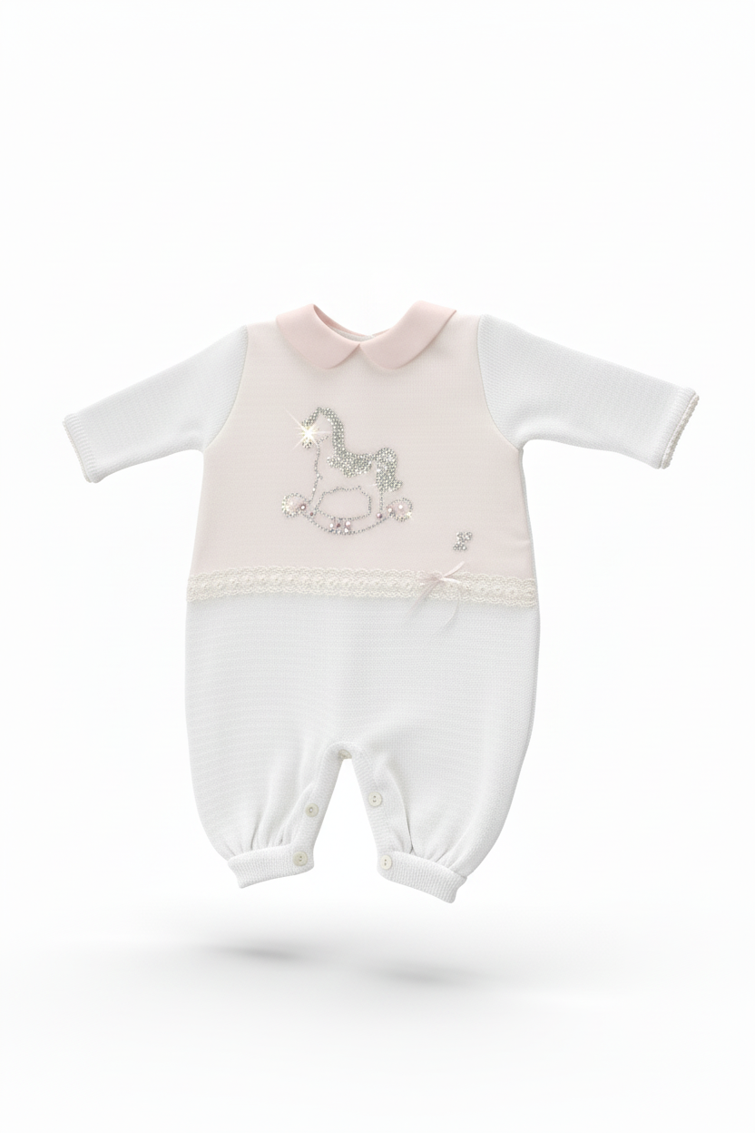 Ladia Romper and Hat Horse