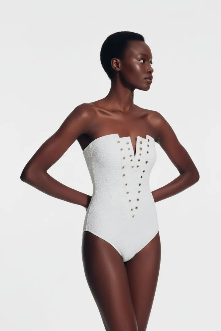 Moeva London Lorie white One piece