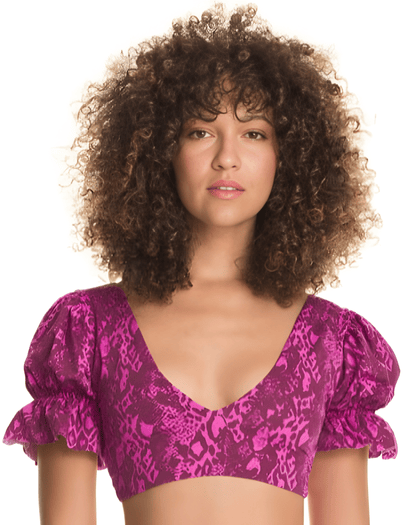 Maaji Bikini Top Short Sleeves