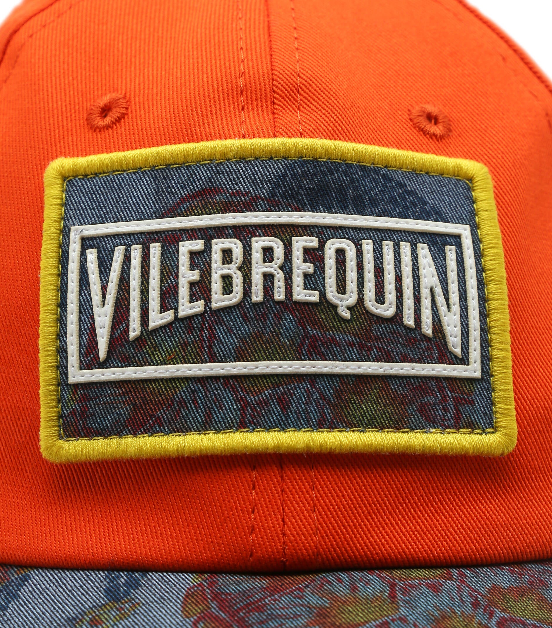 Vilebrequin Orange Baseball Cap