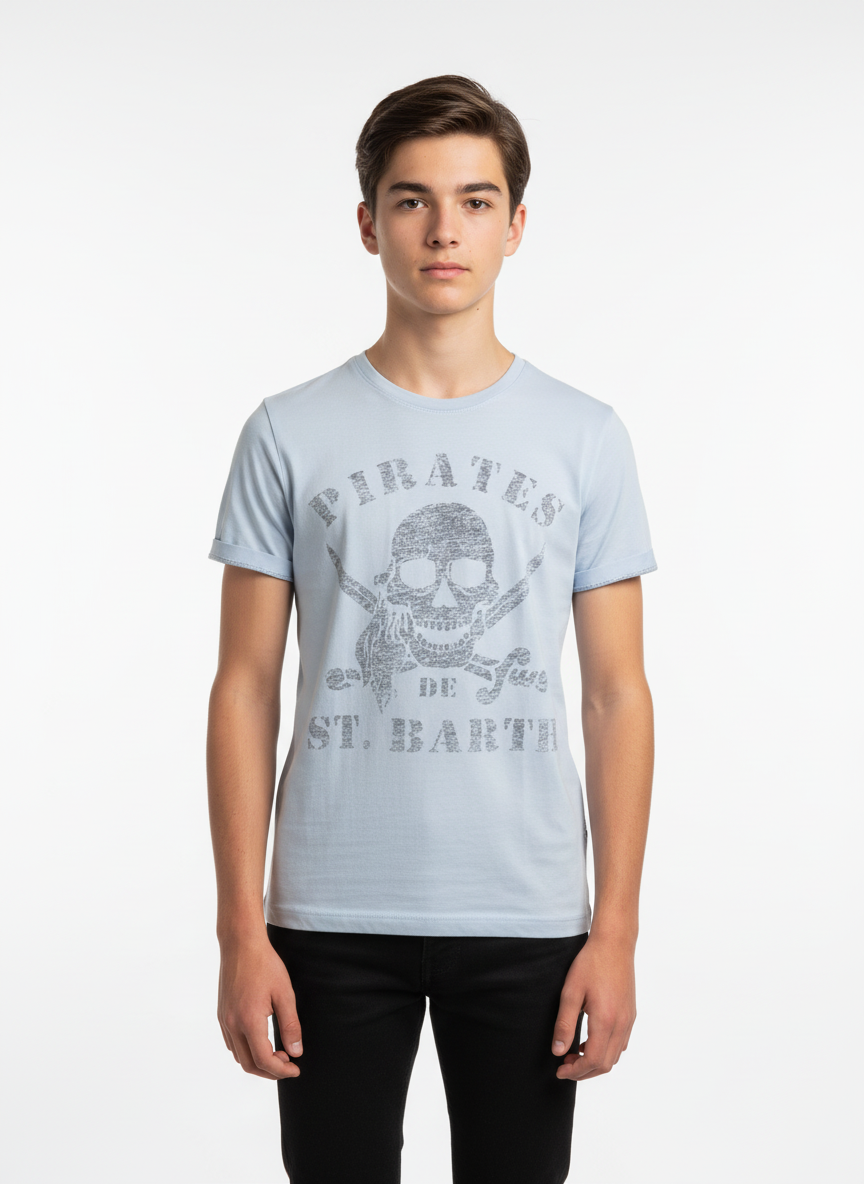 MC2 Saint Barth Blue Pirate Boy's T-Shirt