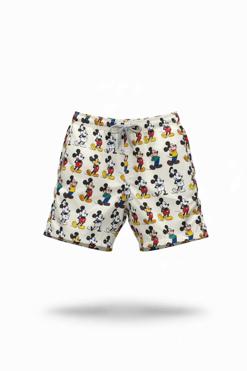 MC2 Saint Barth Boys Swim Shorts Mickey Jean