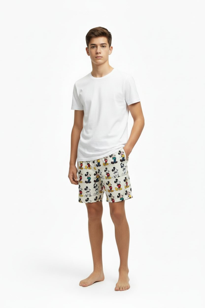 MC2 Saint Barth Boys Swim Shorts Mickey Jean