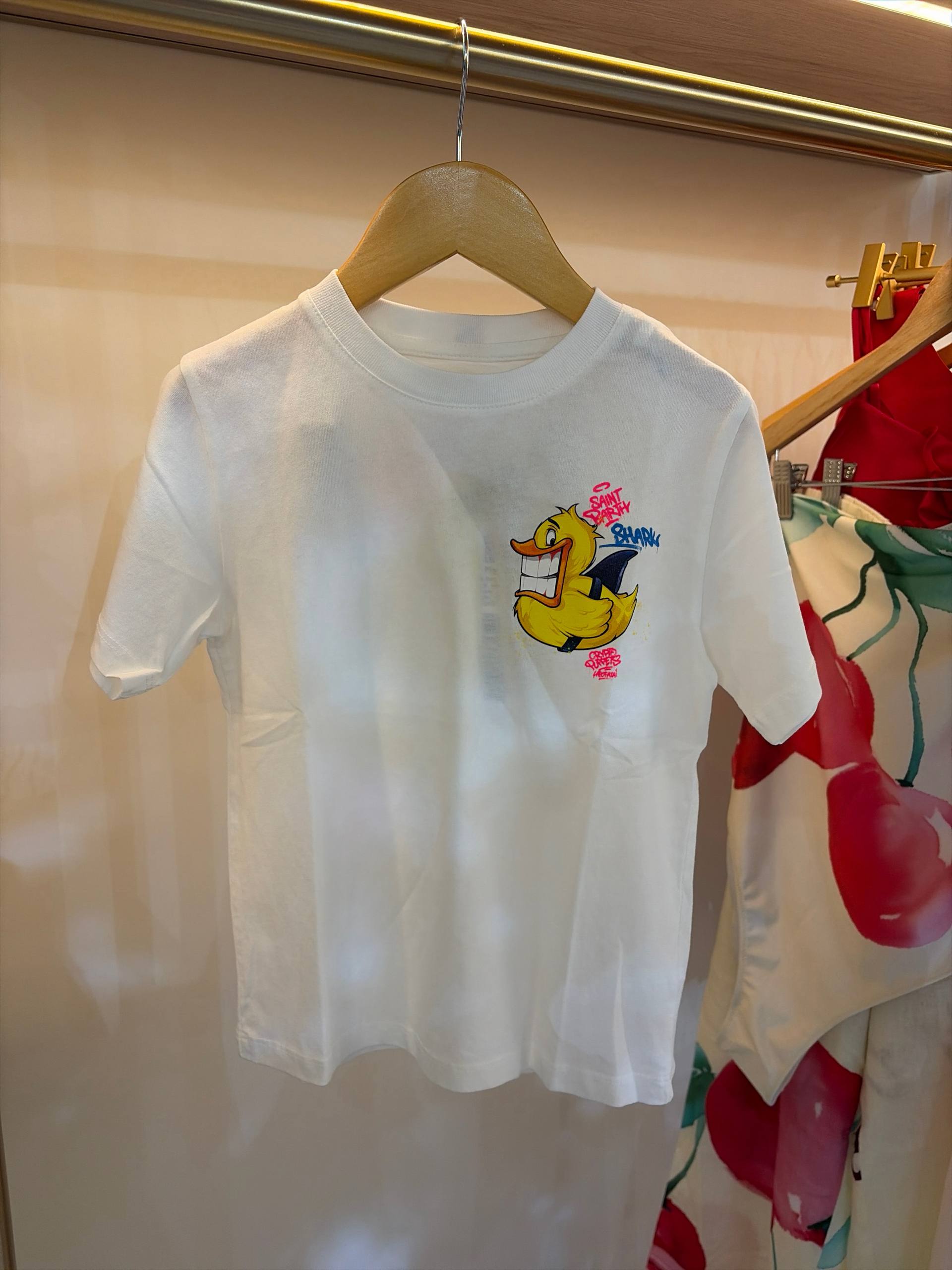 MC2 Saint Barth Boys White Cotton T-Shirt