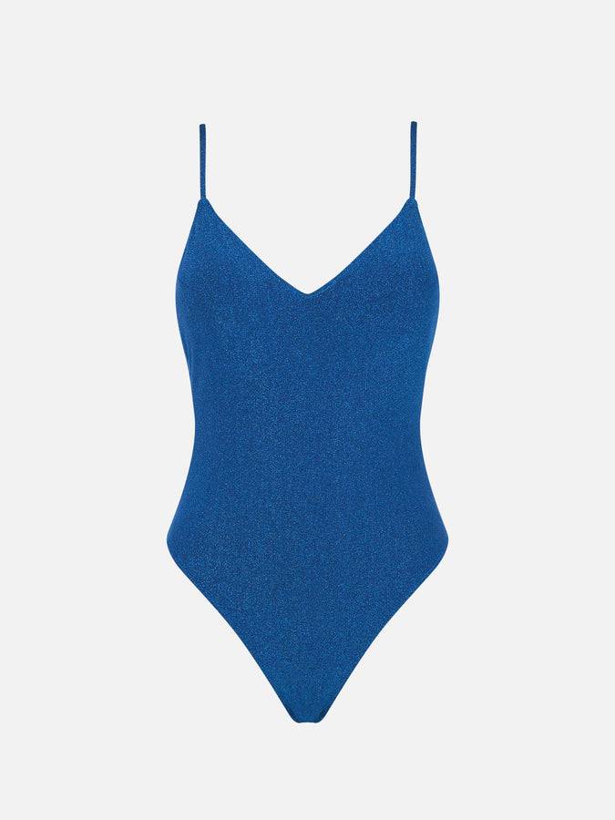 MC2 Saint Barth Candice Blue Swimsuit One Piece