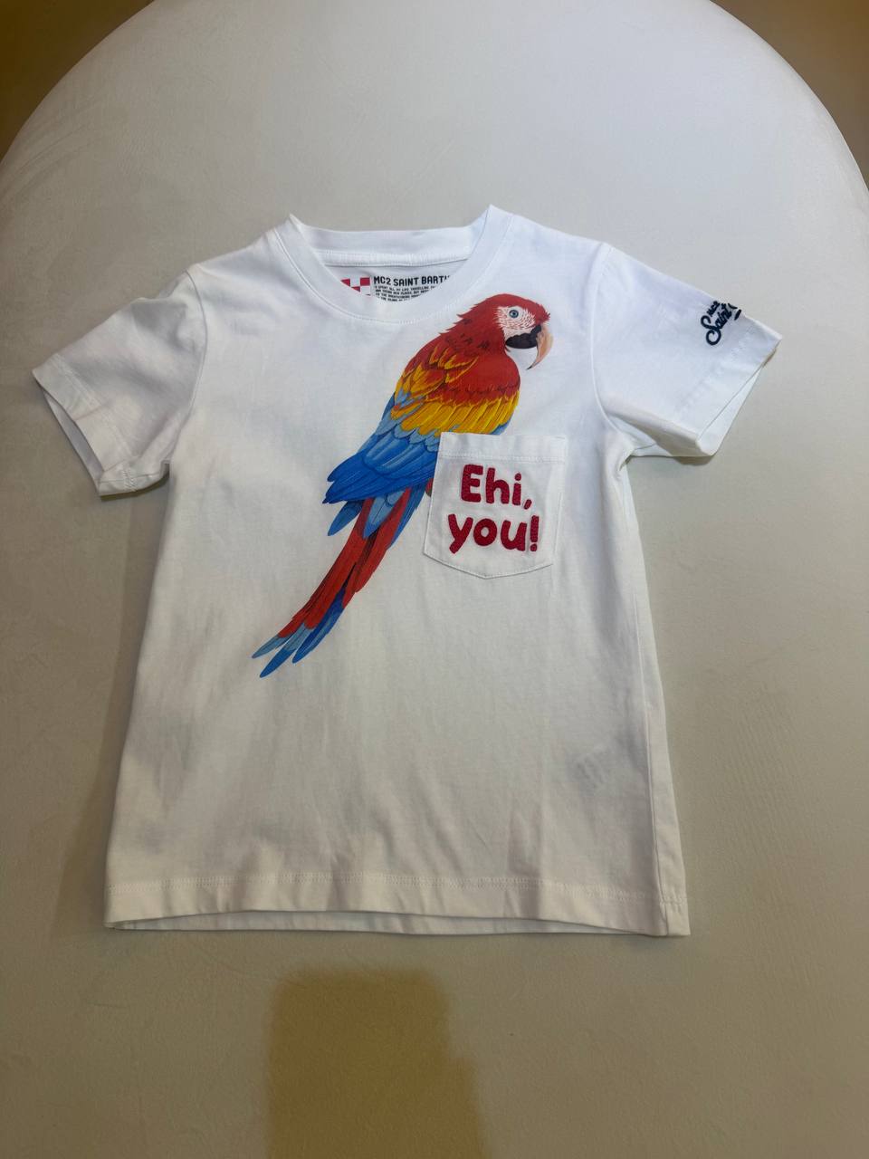 MC2 Saint Barth Children's T-shirt Parrots EDDY