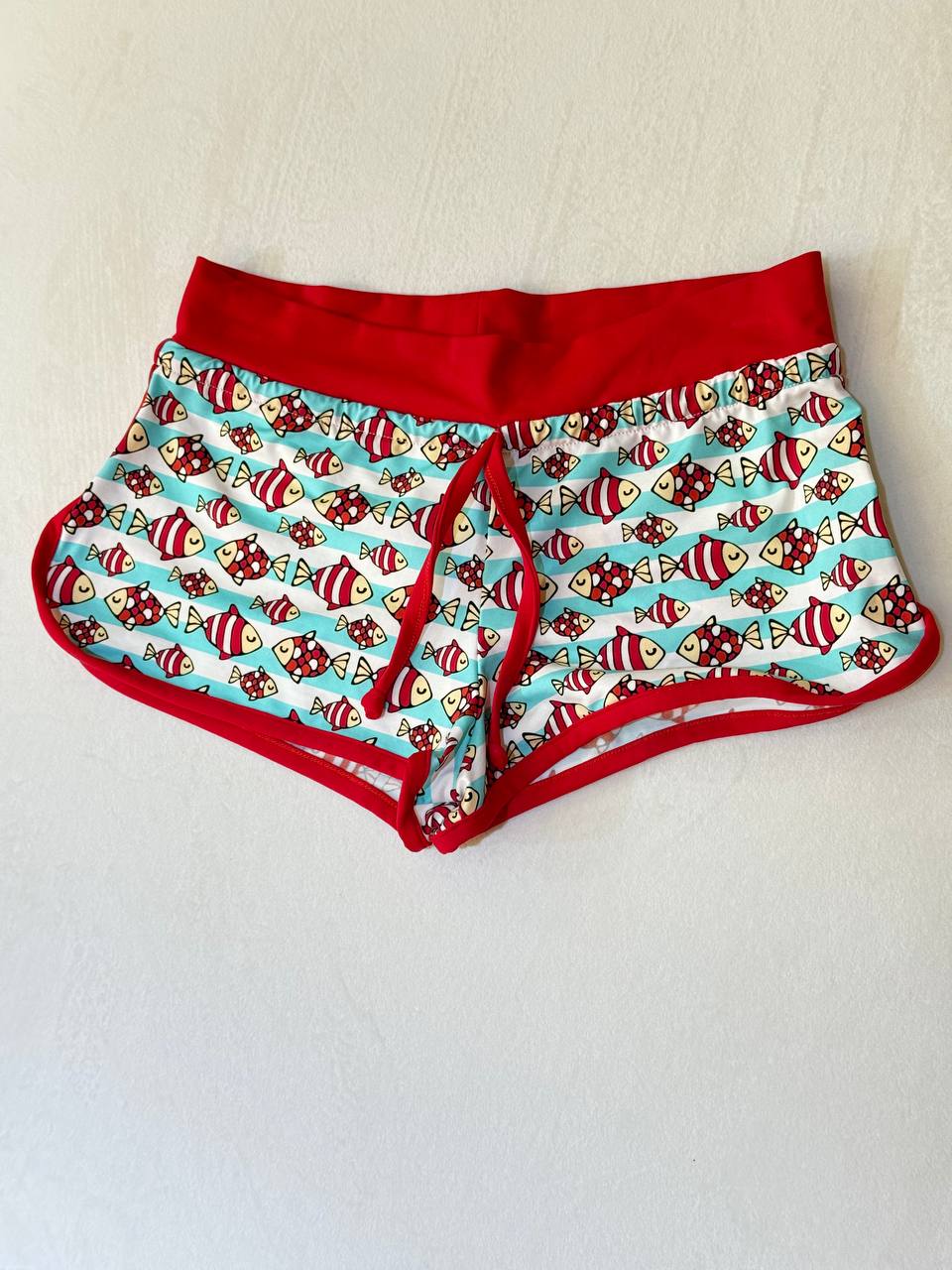 MC2 Saint Barth Fish Girls Swim Shorts