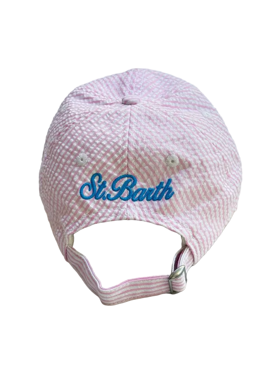 MC2 Saint Barth Girls Baseball Cap with Embroidery
