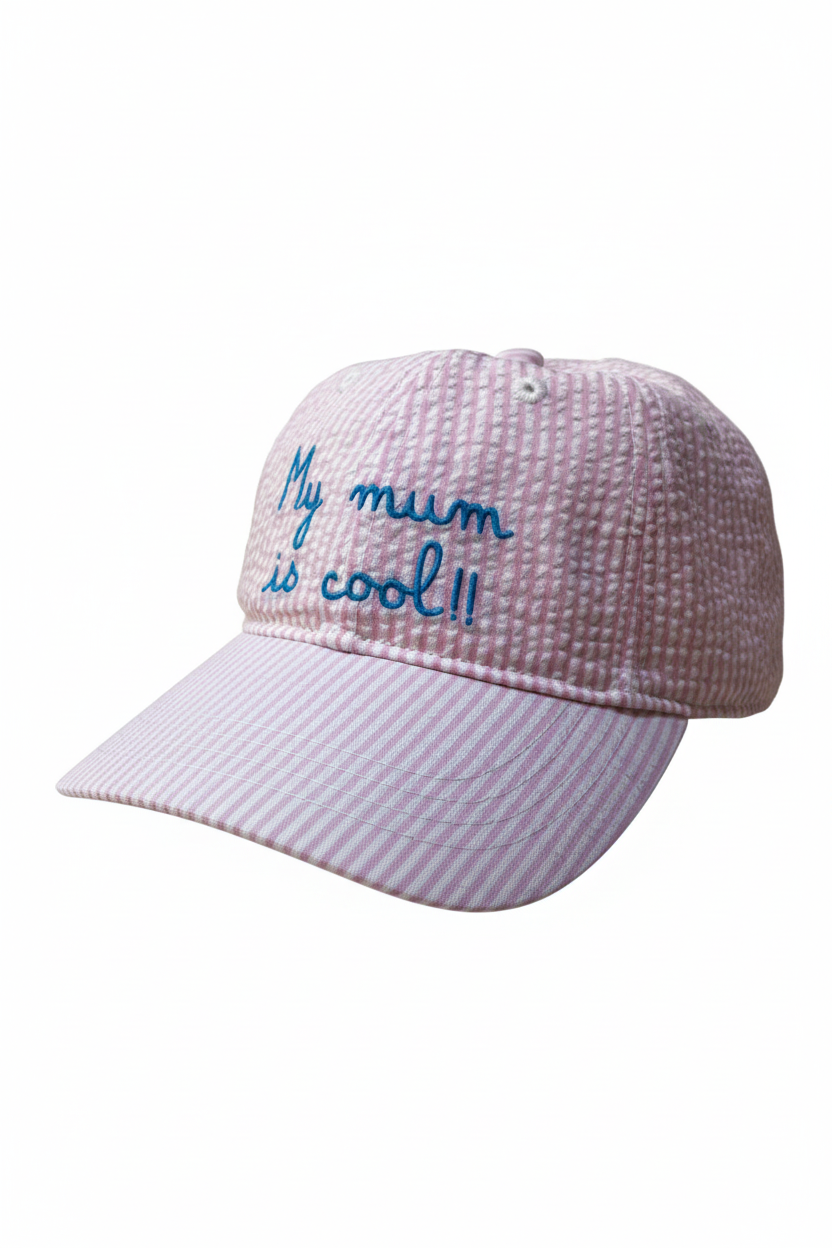 MC2 Saint Barth Girls Baseball Cap with Embroidery
