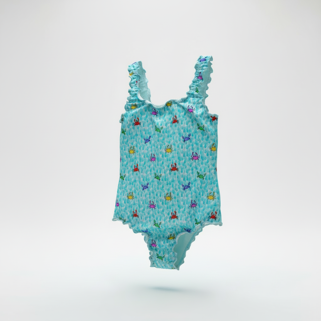 MC2 Saint Barth Girls One Piece Swimsuit