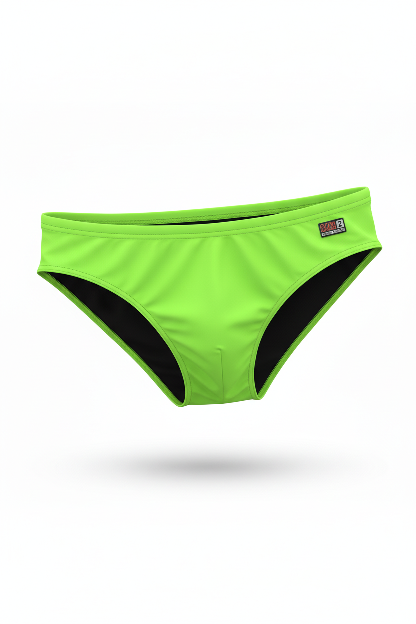 MC2 Saint Barth Green Men Swimming Trunks
