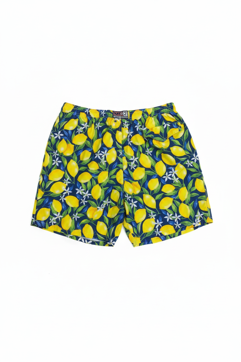 MC2 Saint Barth Juicy Lemon Print Men's Swim Shorts