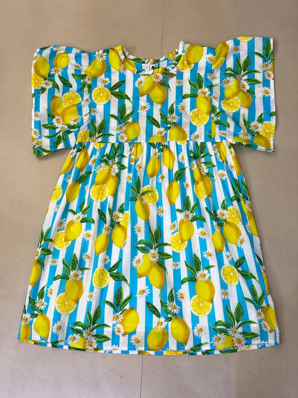 MC2 Saint Barth Juicy Lemon Print Tank Dress
