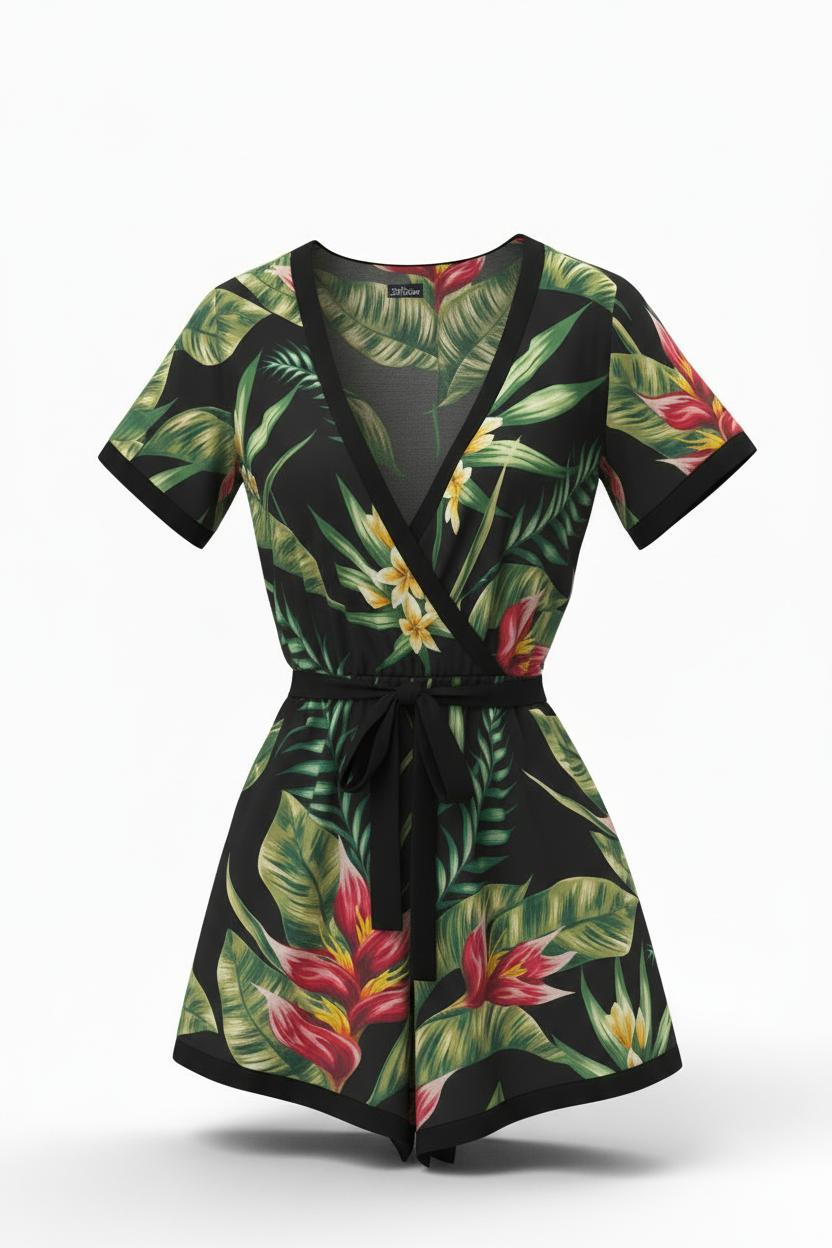 MC2 Saint Barth Jumpsuit HELICONIA 00