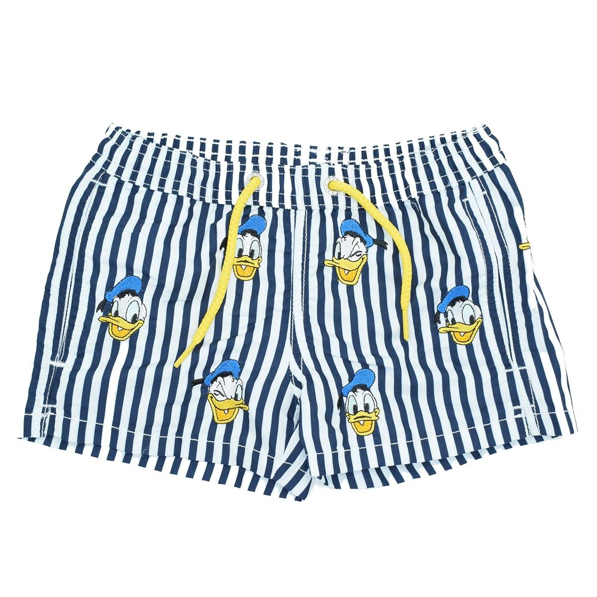 MC2 Saint Barth Kids Swim Shorts Donald Embroidery