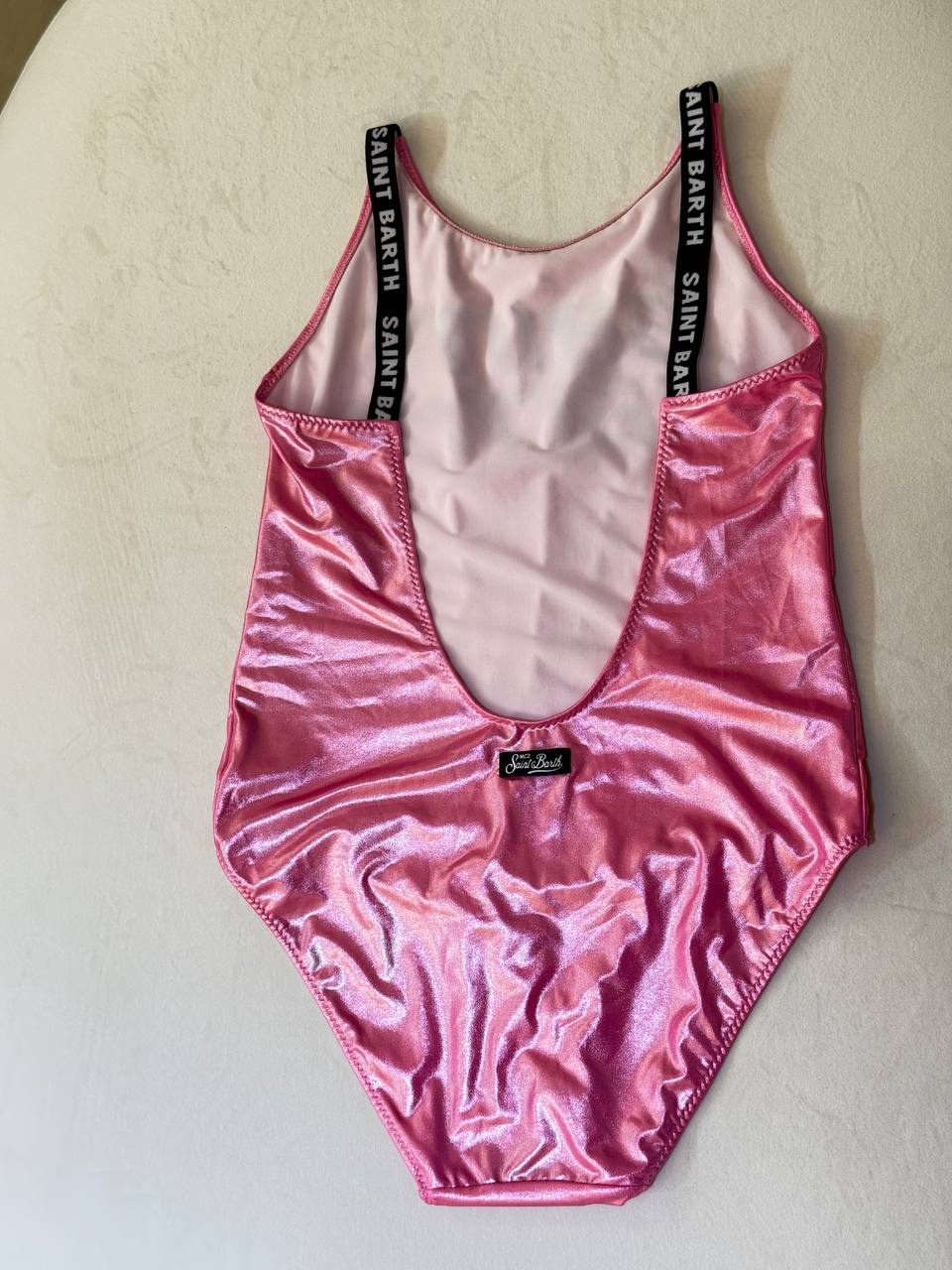 MC2 Saint Barth Lamina Pink One Piece Swimsuit