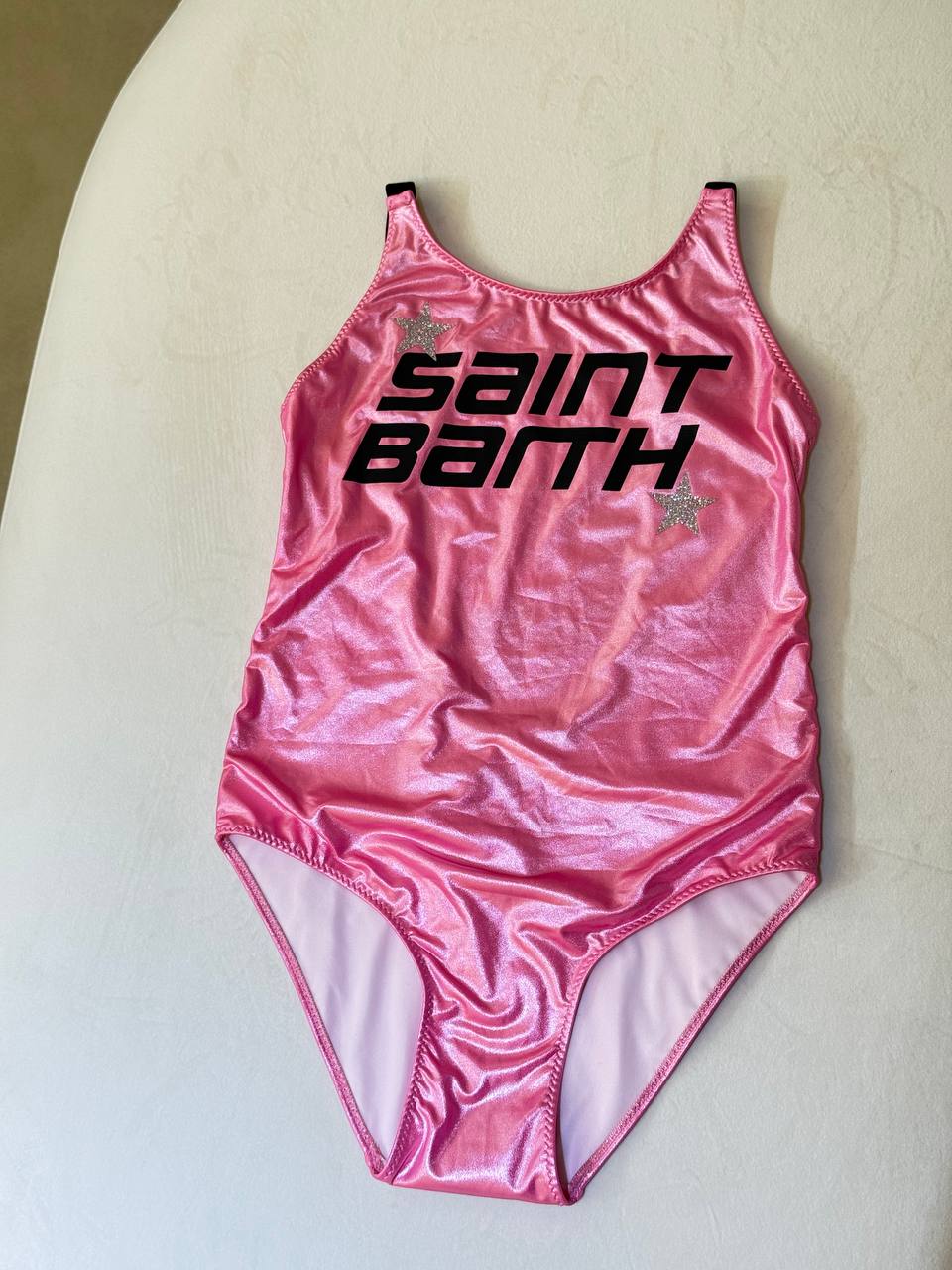 MC2 Saint Barth Lamina Pink One Piece Swimsuit