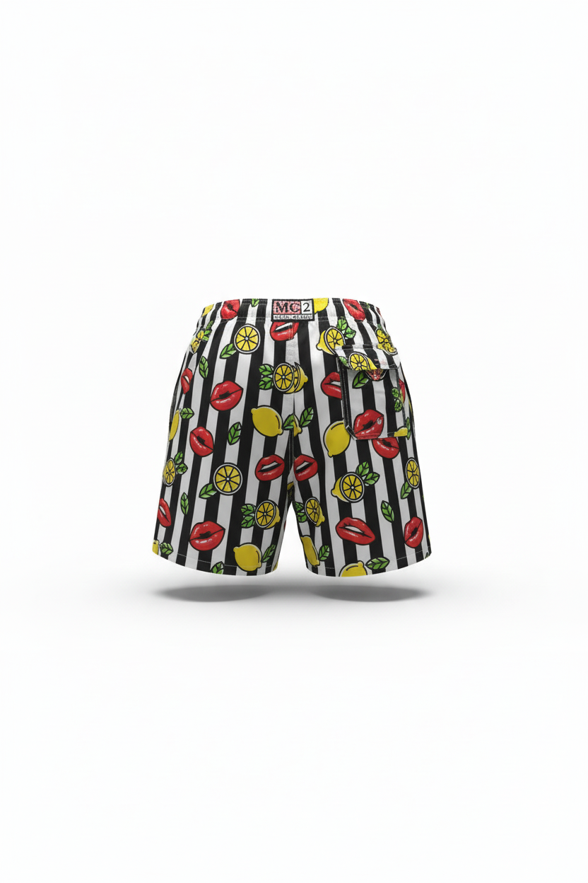 MC2 Saint Barth Lemon Men Swim Shorts