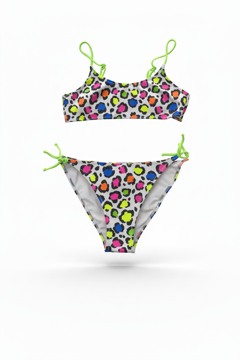 MC2 Saint Barth Leopard Jaiden Two Piece Swimsuit
