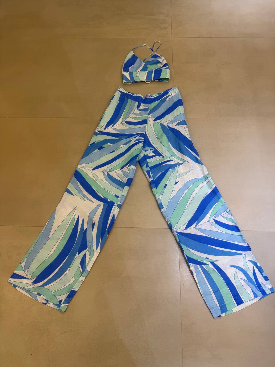 MC2 Saint Barth Linen Blue Women Trousers