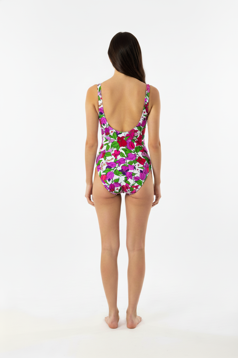 MC2 Saint Barth Lora Flowers Swimsuit One Piece