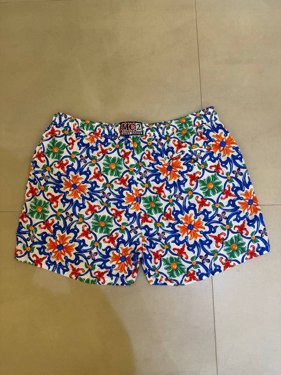 MC2 Saint Barth Majolica Men's Swim Shorts