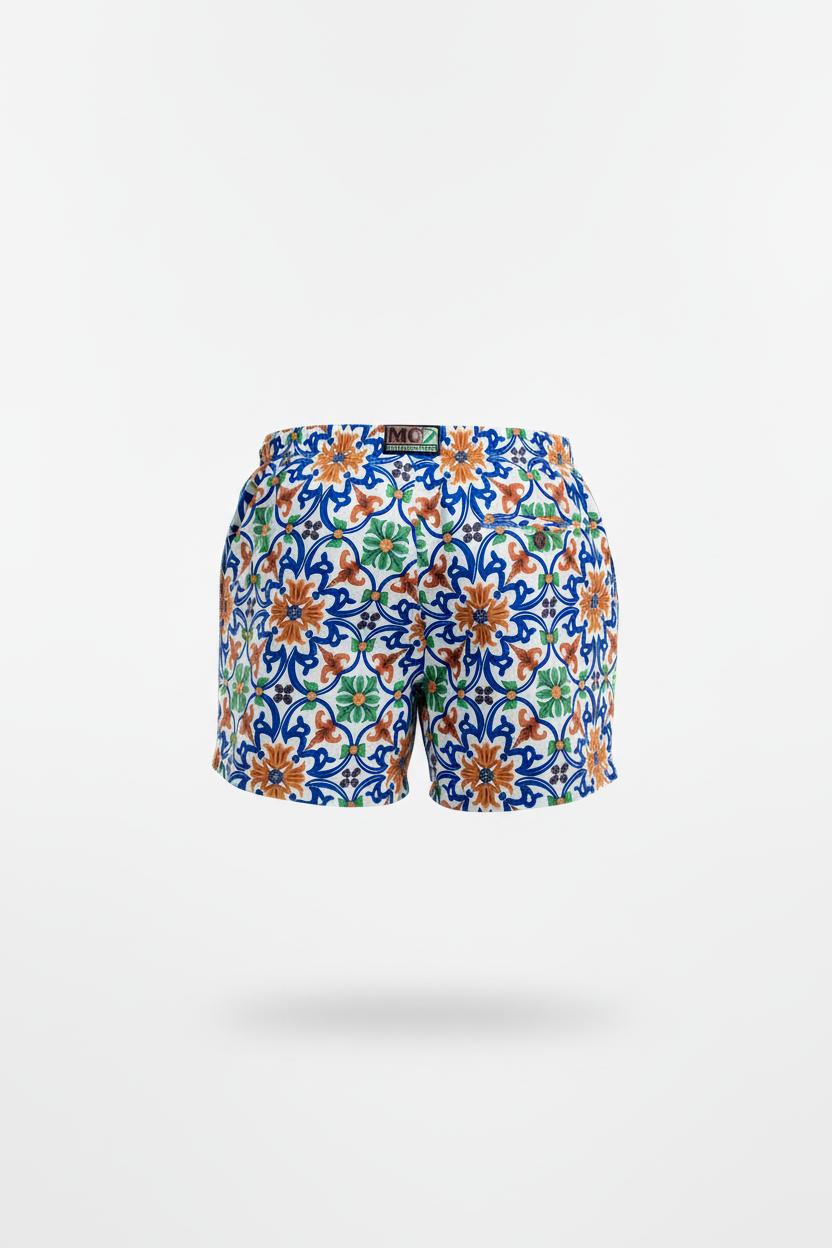 MC2 Saint Barth Majolica Men's Swim Shorts