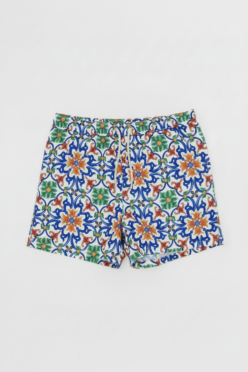 MC2 Saint Barth Majolica Men's Swim Shorts