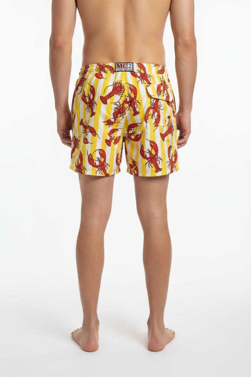 MC2 Saint Barth Men's Swim Shorts Stripes