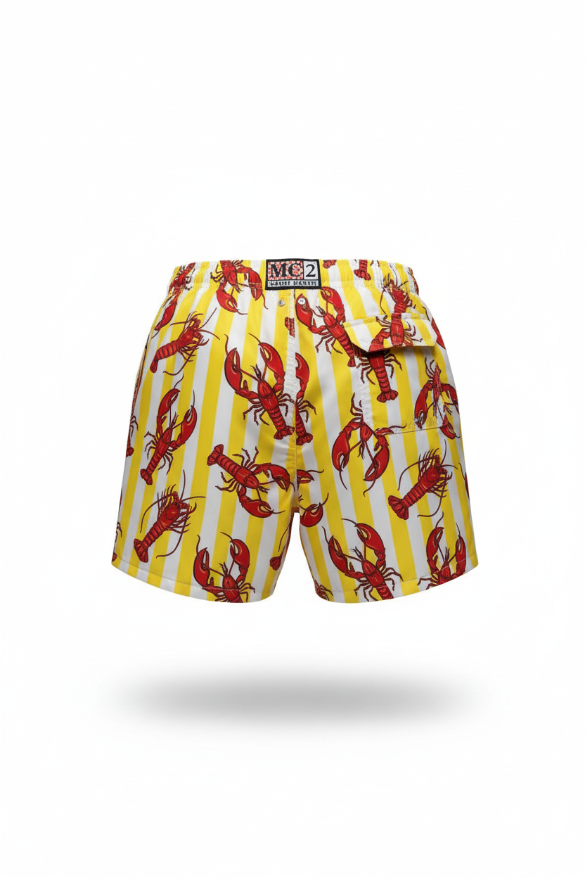 MC2 Saint Barth Men's Swim Shorts Stripes