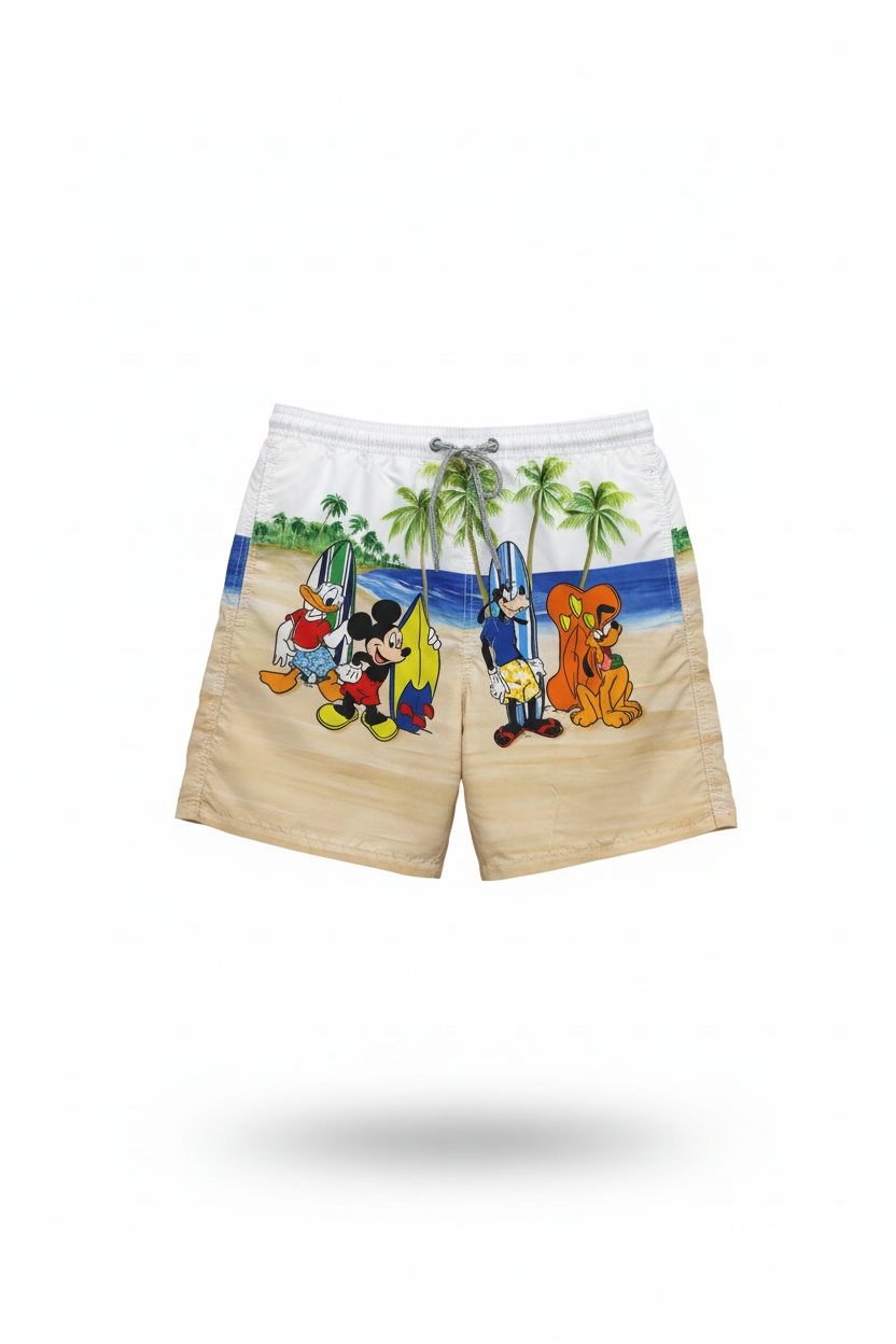 MC2 Saint Barth Mickey Boys Swim Shorts