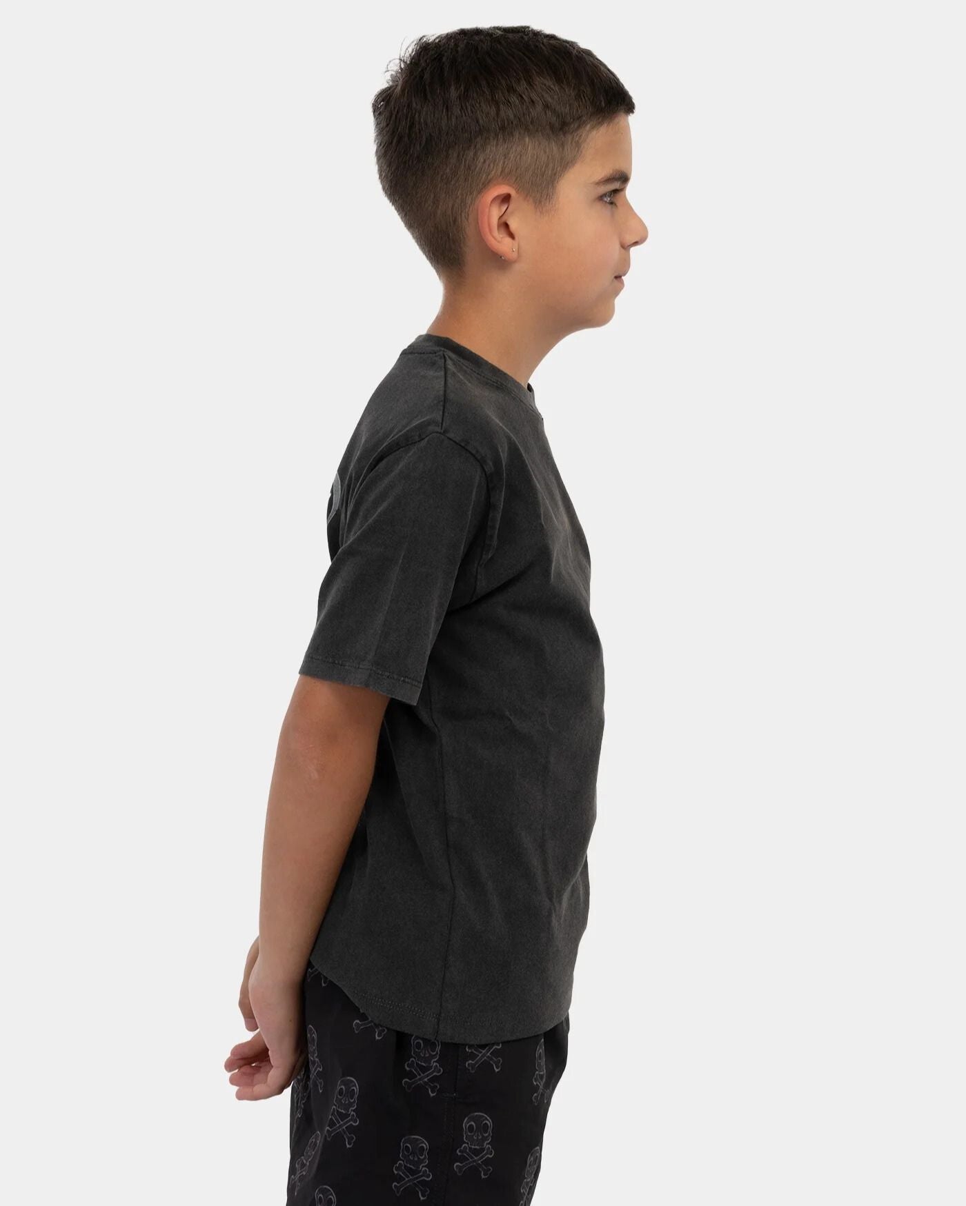 MC2 Saint Barth Military Boys Gray T-Shirt