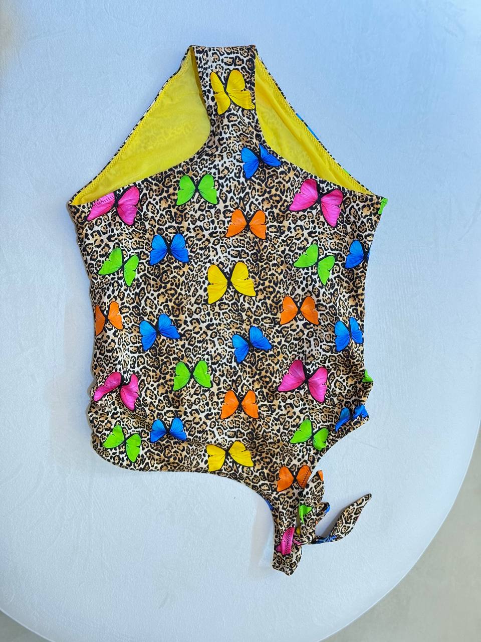 MC2 Saint Barth One Piece Swimsuit with Butterflies