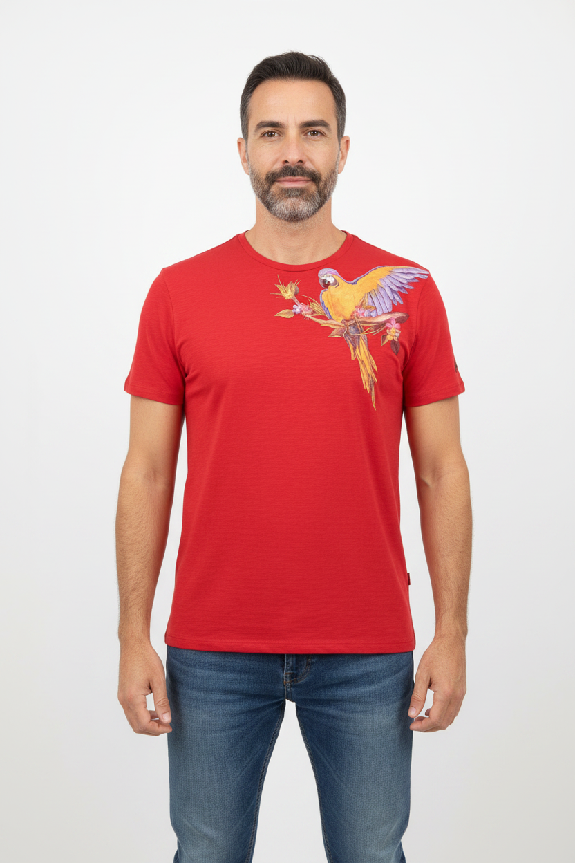 MC2 Saint Barth Red T-Shirt