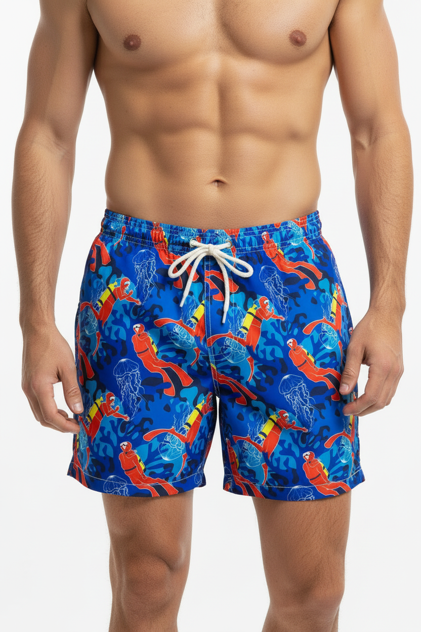 MC2 Saint Barth Scuba Diver Men Swim Shorts
