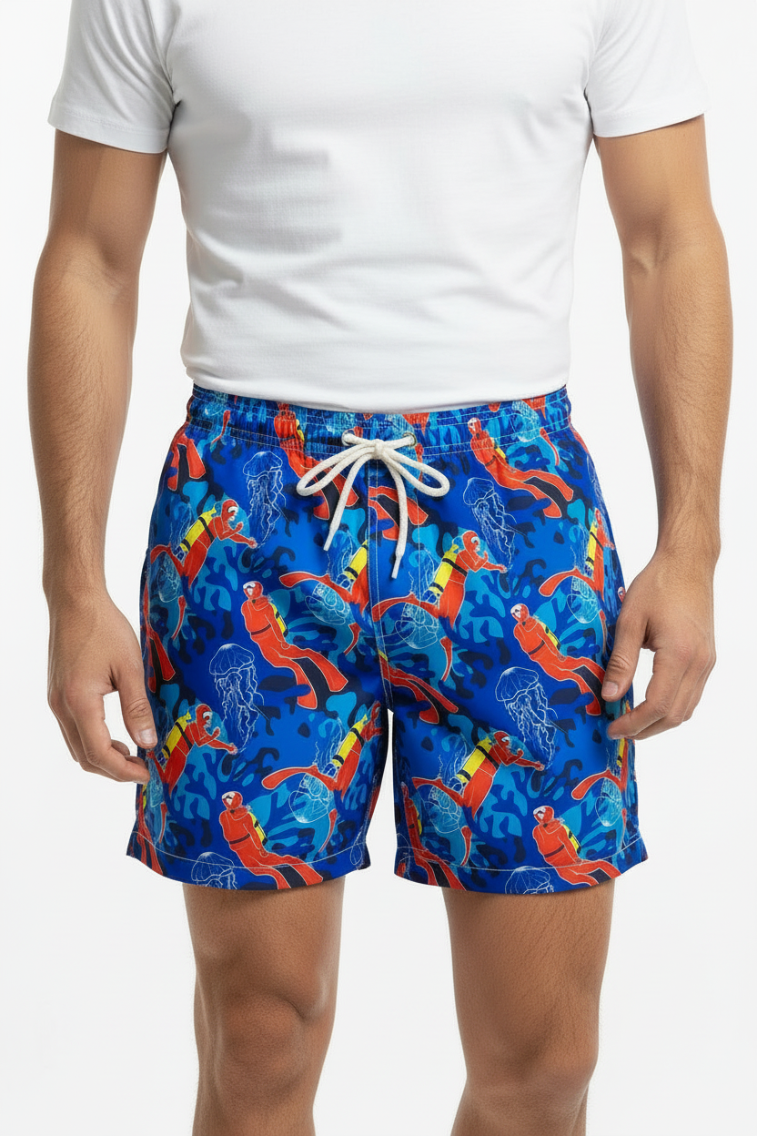 MC2 Saint Barth Scuba Diver Men Swim Shorts