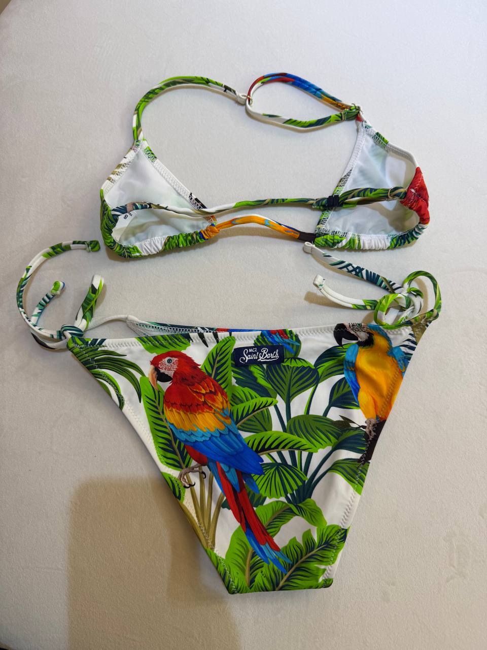 MC2 Saint Barth Separate Swimsuit MACAW parrots for children